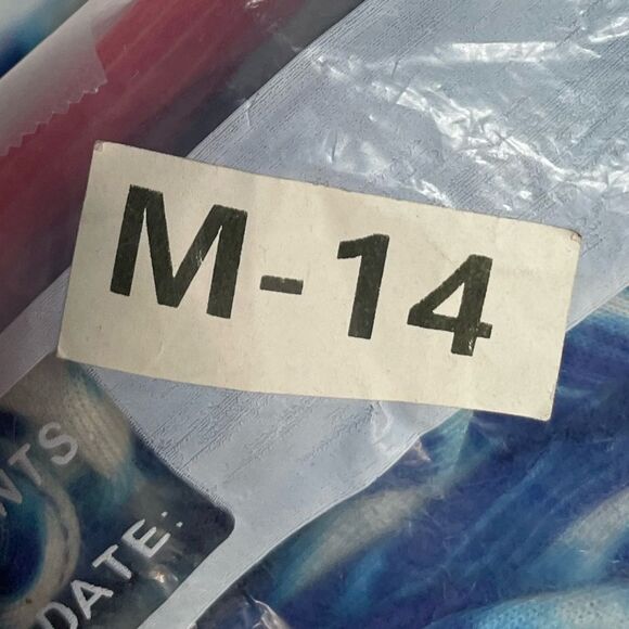 5 for $25🔥JMS Blue Floral Paisley Tie Dye Maxi Summer Dress 4X (26W/28W) - Picture 7 of 7